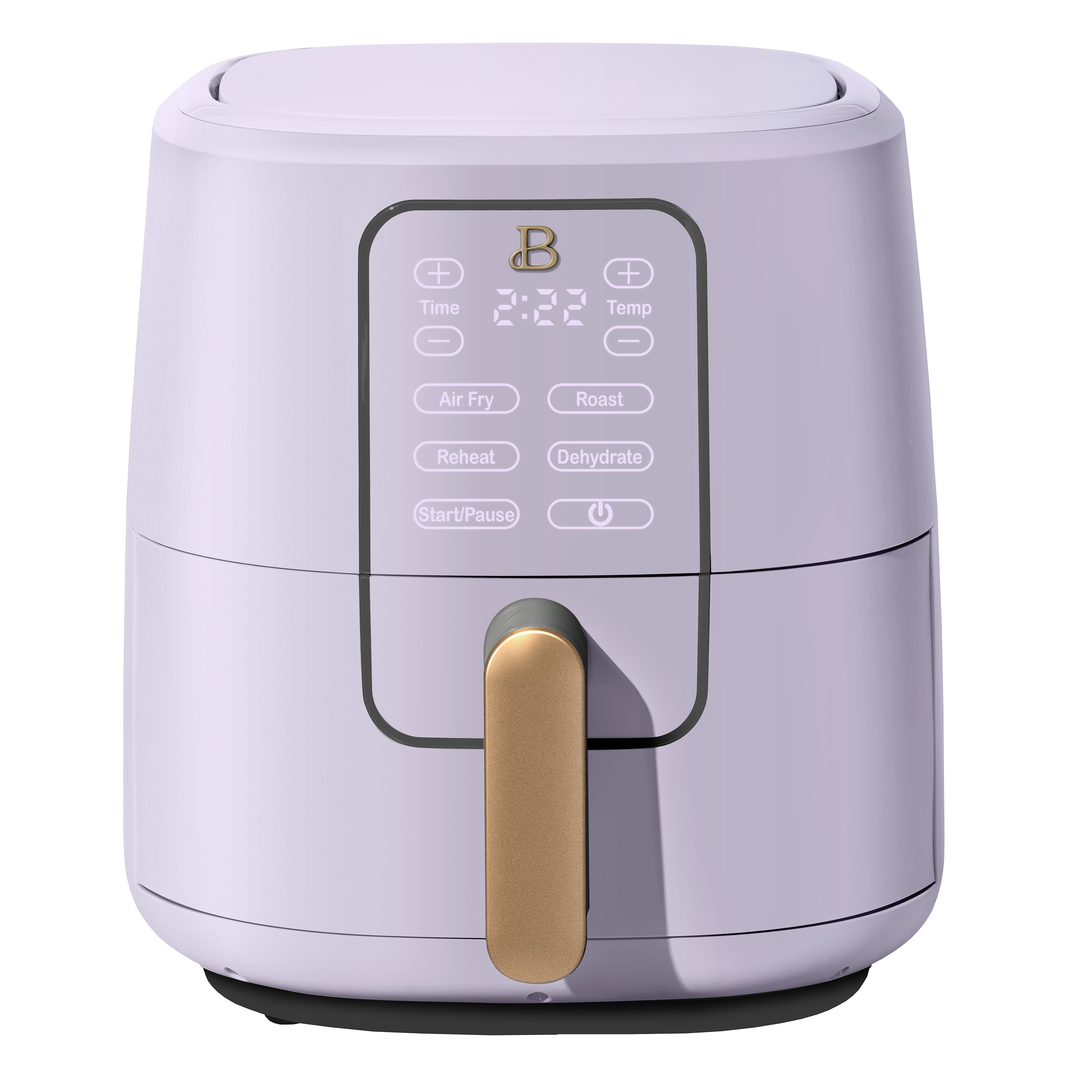 Beautiful 6 Qt Air Fryer with TurboCrisp Technology and Touch-Activated Display, Lavender by Drew Barrymore - image 1 of 10