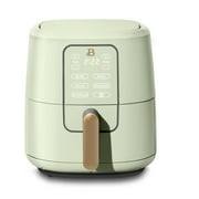Beautiful 6 Qt Air Fryer with TurboCrisp Technology and Touch-Activated Display, Black Sesame by Drew Barrymore
