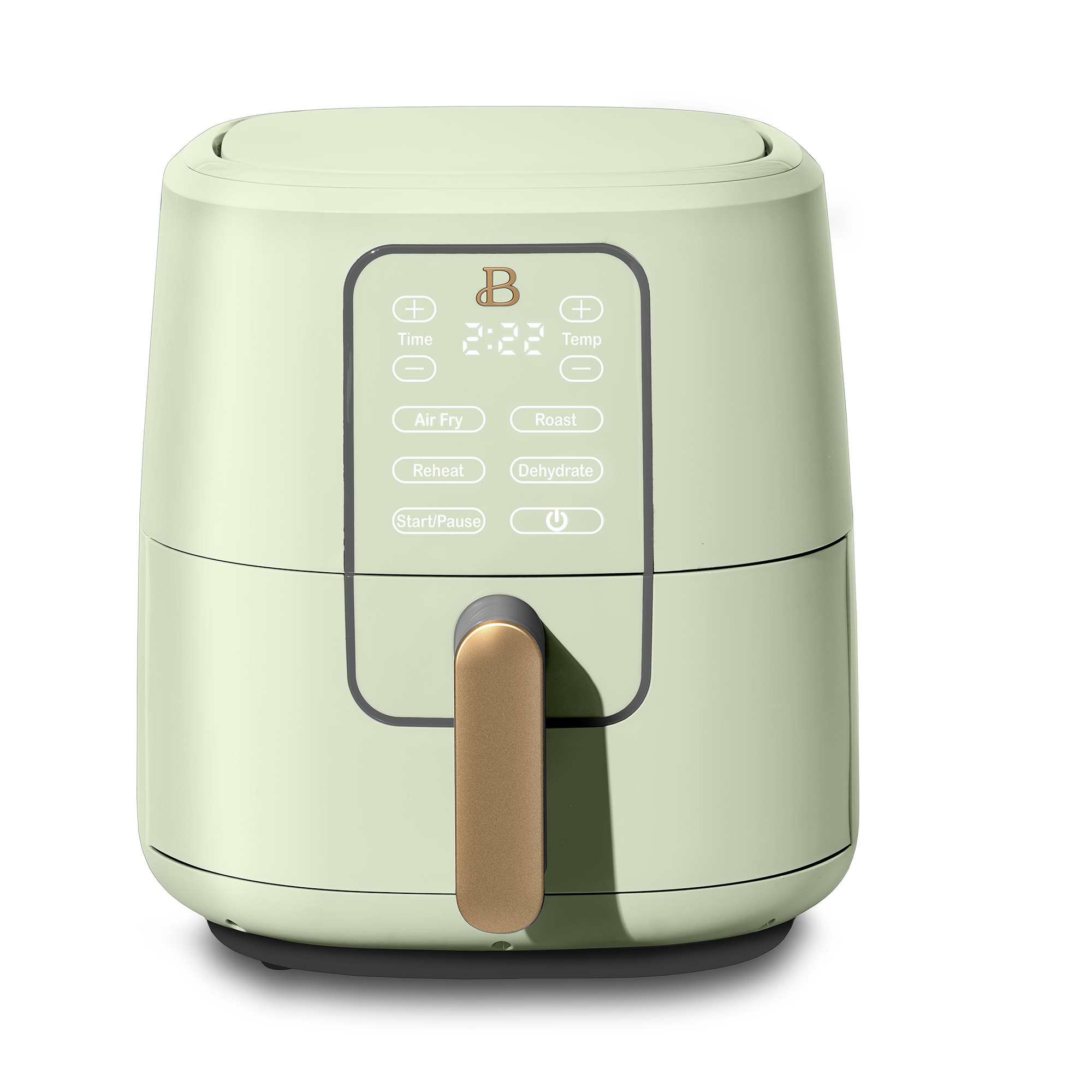 Beautiful 6 Qt Air Fryer with TurboCrisp Technology and Touch-Activated Display, Sage Green by Drew Barrymore - image 1 of 11
