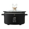 Beautiful 6 Qt Programmable Slow Cooker, Black Ses