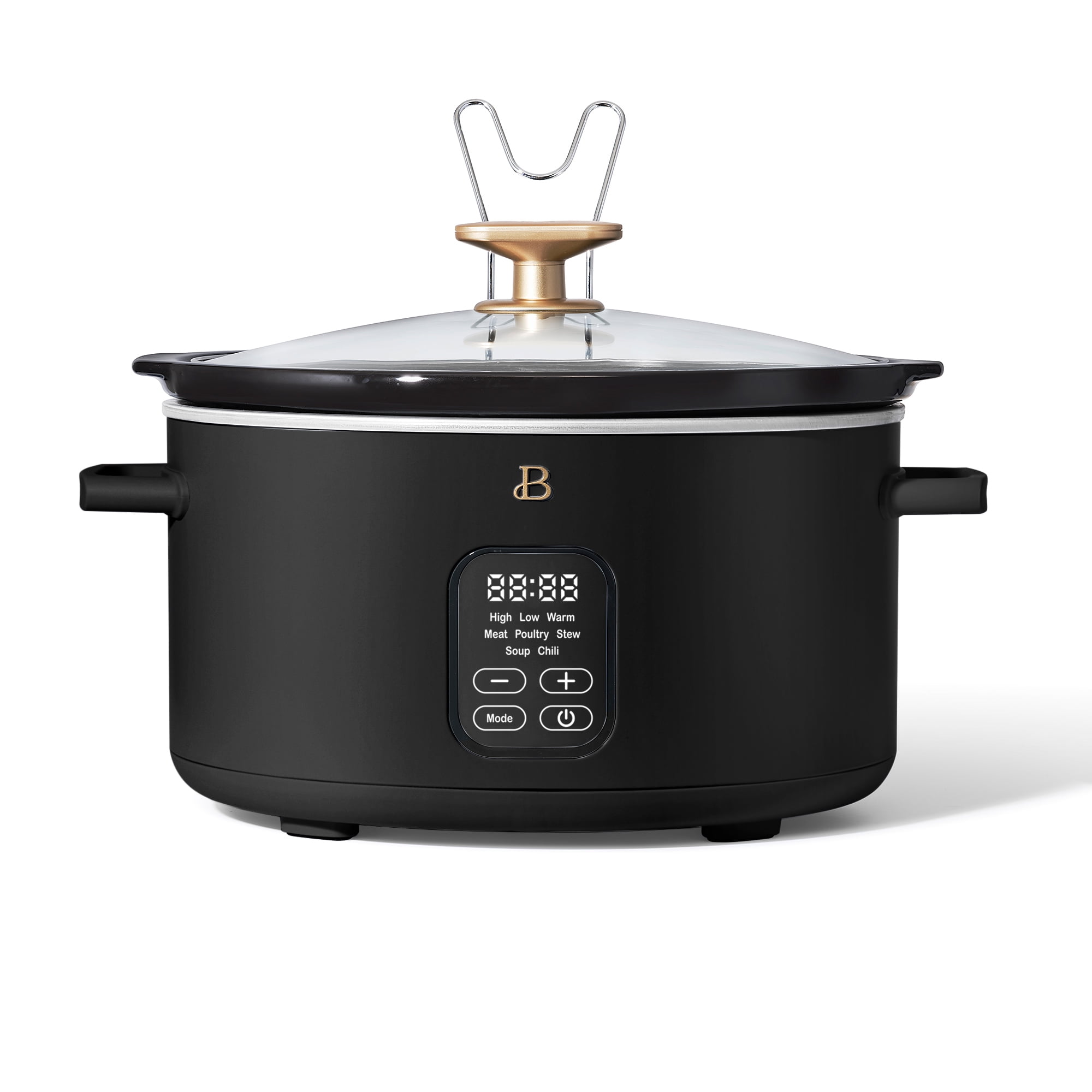 Beautiful 6 Qt Programmable Slow Cooker, Oyster Grey by Drew