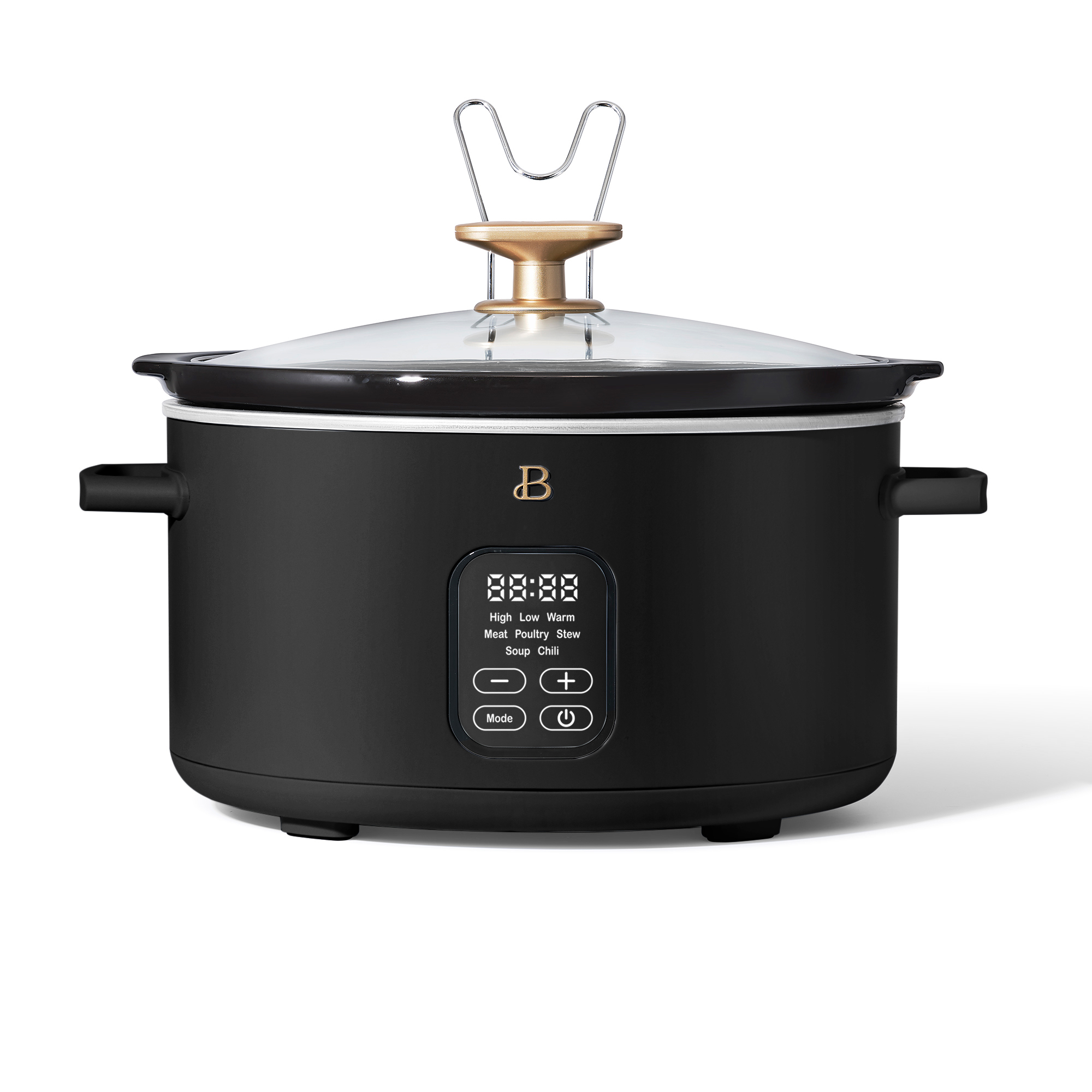 CrockPot 4 Quart Black Slow Cooker