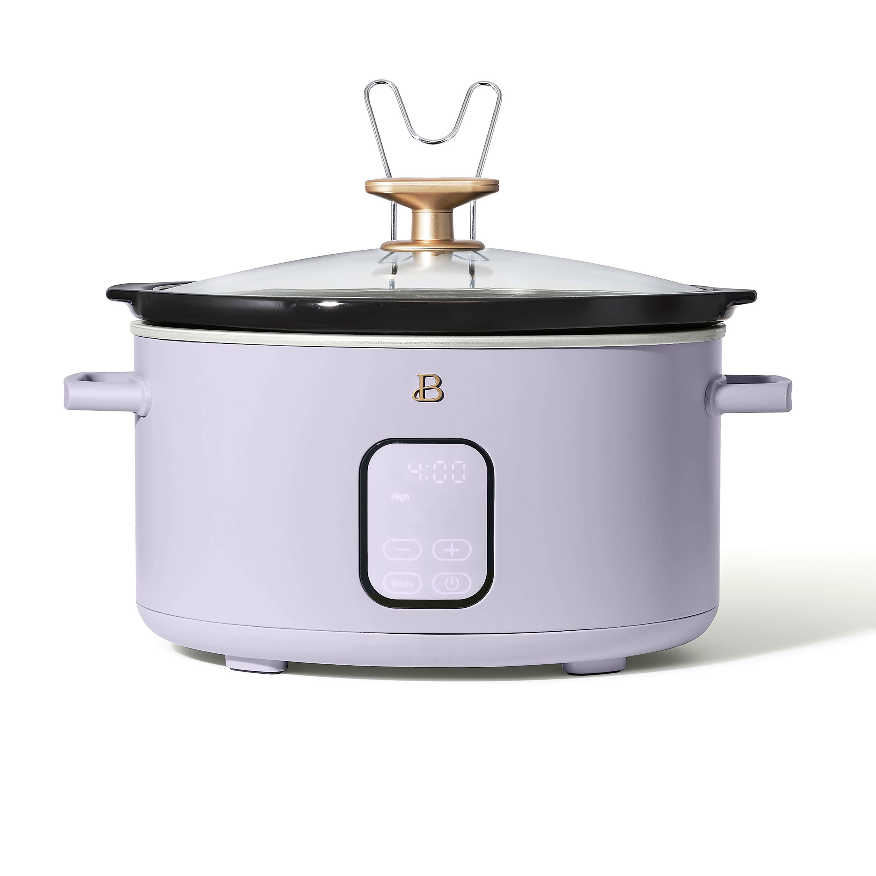 Beautiful 6 Qt Programmable Slow Cooker, Lavender by Drew Barrymore