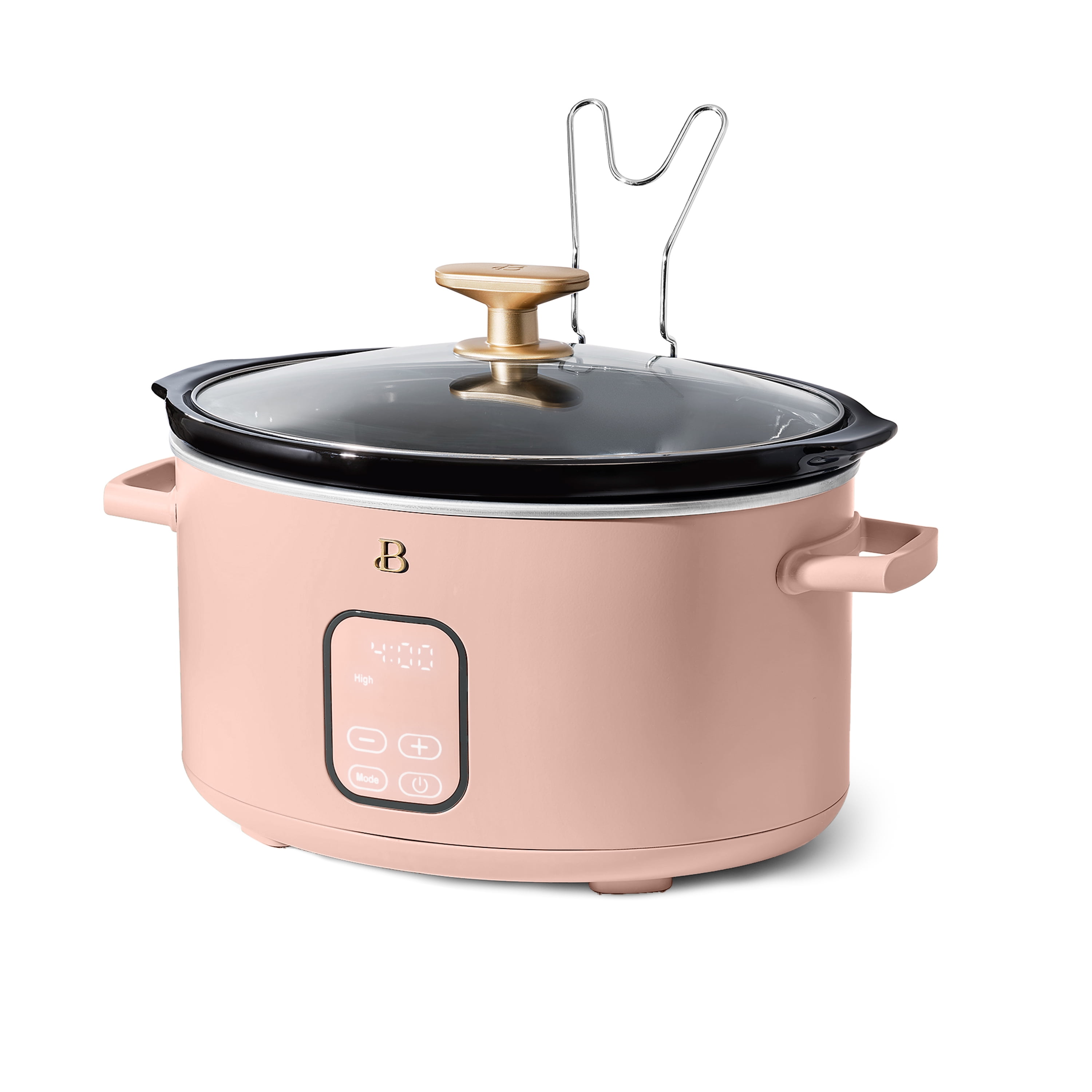 Beautiful 6 Qt Programmable Slow Cooker, Rose by Drew Barrymore