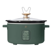 Beautiful 6 Qt Programmable Slow Cooker, Thyme Green by Drew Barrymore