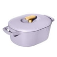 thumbnail image 1 of Beautiful 6 Quart Enamel Dutch Oven, Lavender by Drew Barrymore, 1 of 6