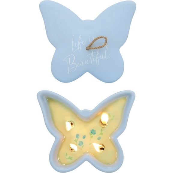 Pavilion Gift Company - Beautiful - 6 oz - 100% Soy Wax Reveal Candle Scent: Tranquility