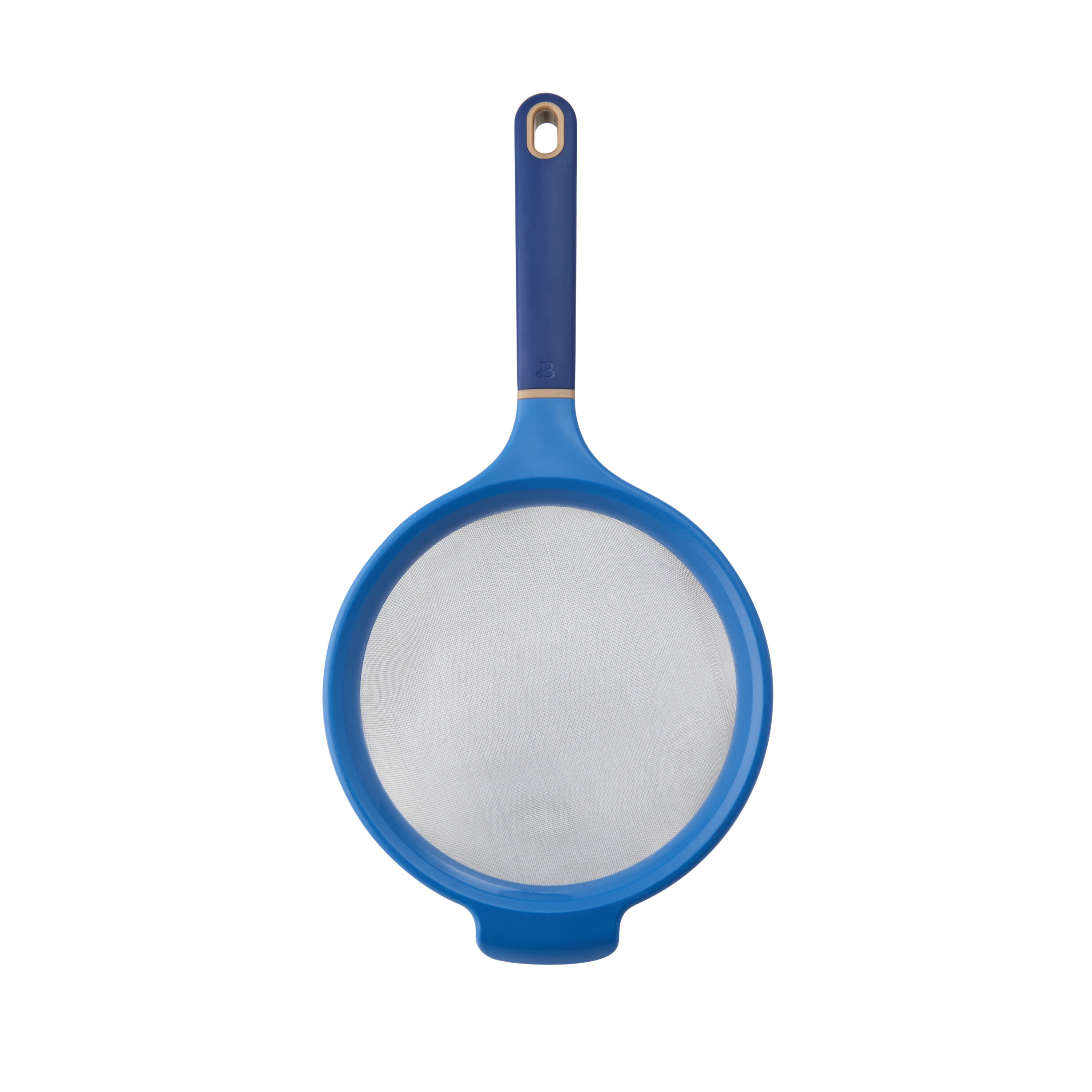 Beautiful 7-inch Mesh Strainer with Lip in Blueberry Pie by Drew Barrymore