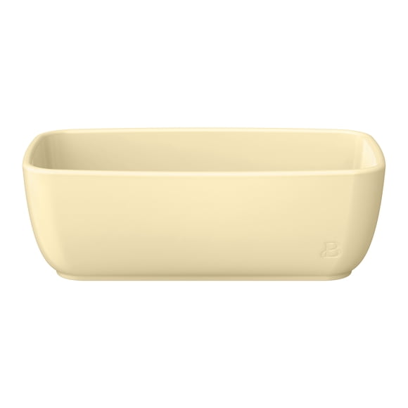 Beautiful 8.75”x 4.75” Stoneware Loaf Pan, Buttercream by Drew Barrymore