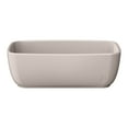 thumbnail image 1 of Beautiful 8.75”x 4.75” Stoneware Loaf Pan, Porcini Taupe by Drew Barrymore, 1 of 8