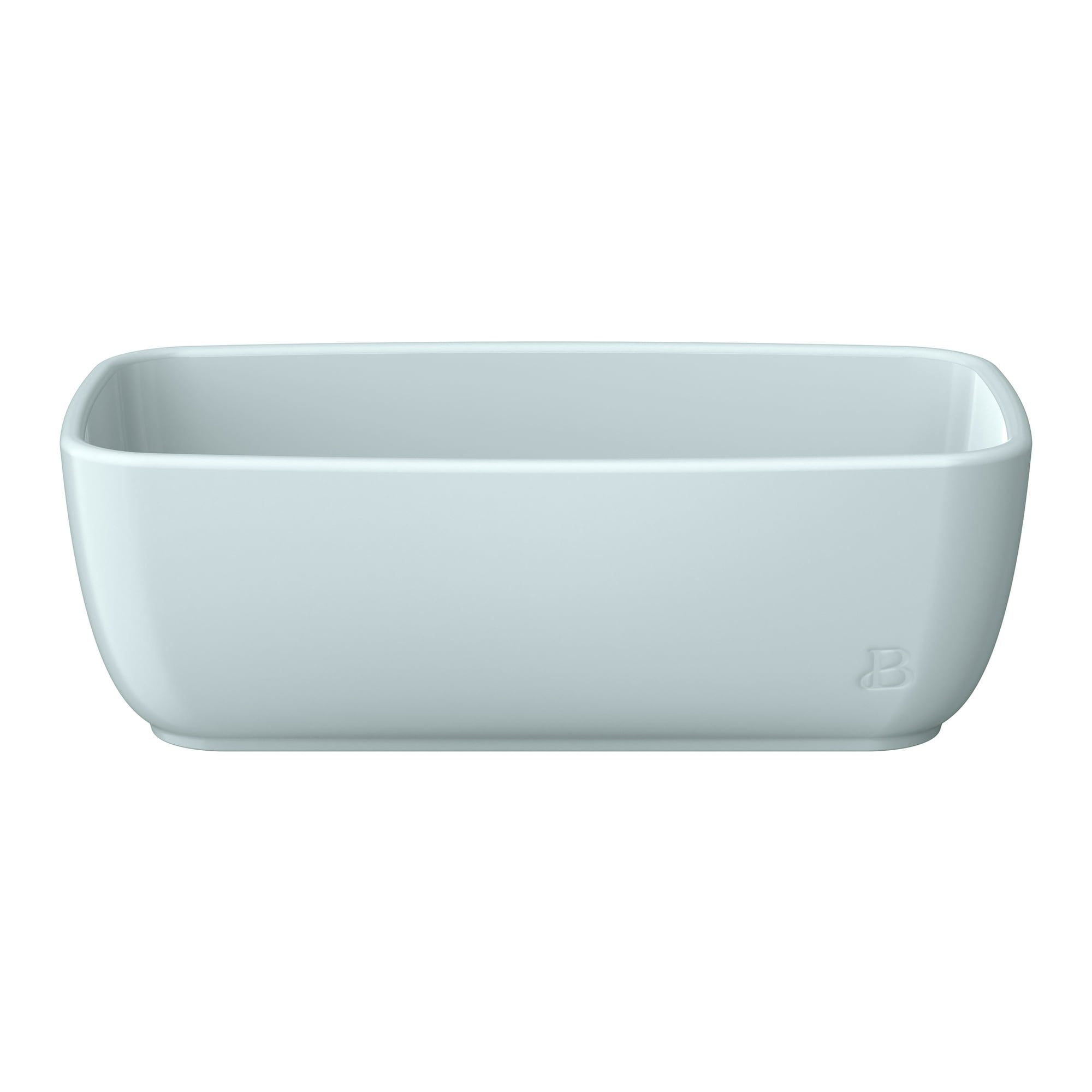 Beautiful 8.75”x 4.75” Stoneware Loaf Pan, Hydrangea by Drew Barrymore