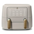 thumbnail image 1 of Beautiful 9 Qt TriZone Air Fryer, Porcini Taupe by Drew Barrymore, 1 of 12
