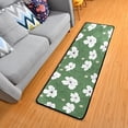 thumbnail image 1 of Beautiful Abstract Flowers Hallway Runner Rug 2'X6' Non-Slip Washable Carpet Runner Kitchen Entryway Laundry Bedroom, 1 of 7