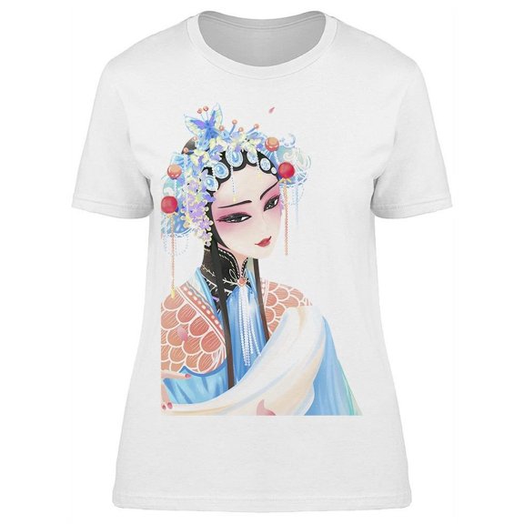 Beautiful Actress Opera T-Shirt Women -Image by Shutterstock, Female XX-Large