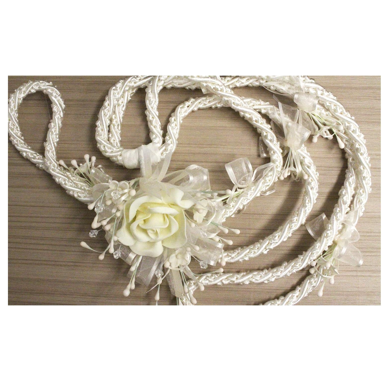 Traditional outlets Wedding lasso Ivory/ Wedding Rope/wedding laso ，color:lvory