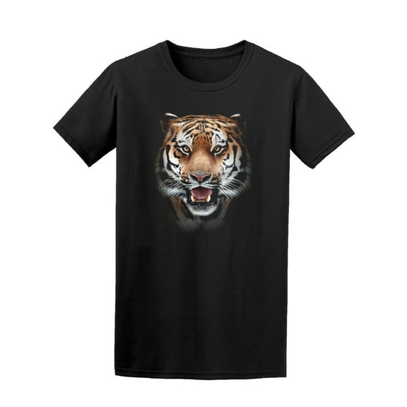 Beautiful & Amazing Bengal Tiger T-Shirt Men -Image by Shutterstock, Male Small