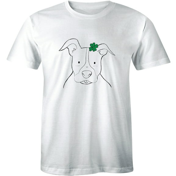 Beautiful American Bully Dog Irish St. Patrick's Day for Men Animals T-Shirt