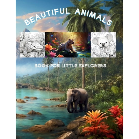 Little Explorers Food Beautiful Animals Book for Little Explorers: a book containing 50 ...