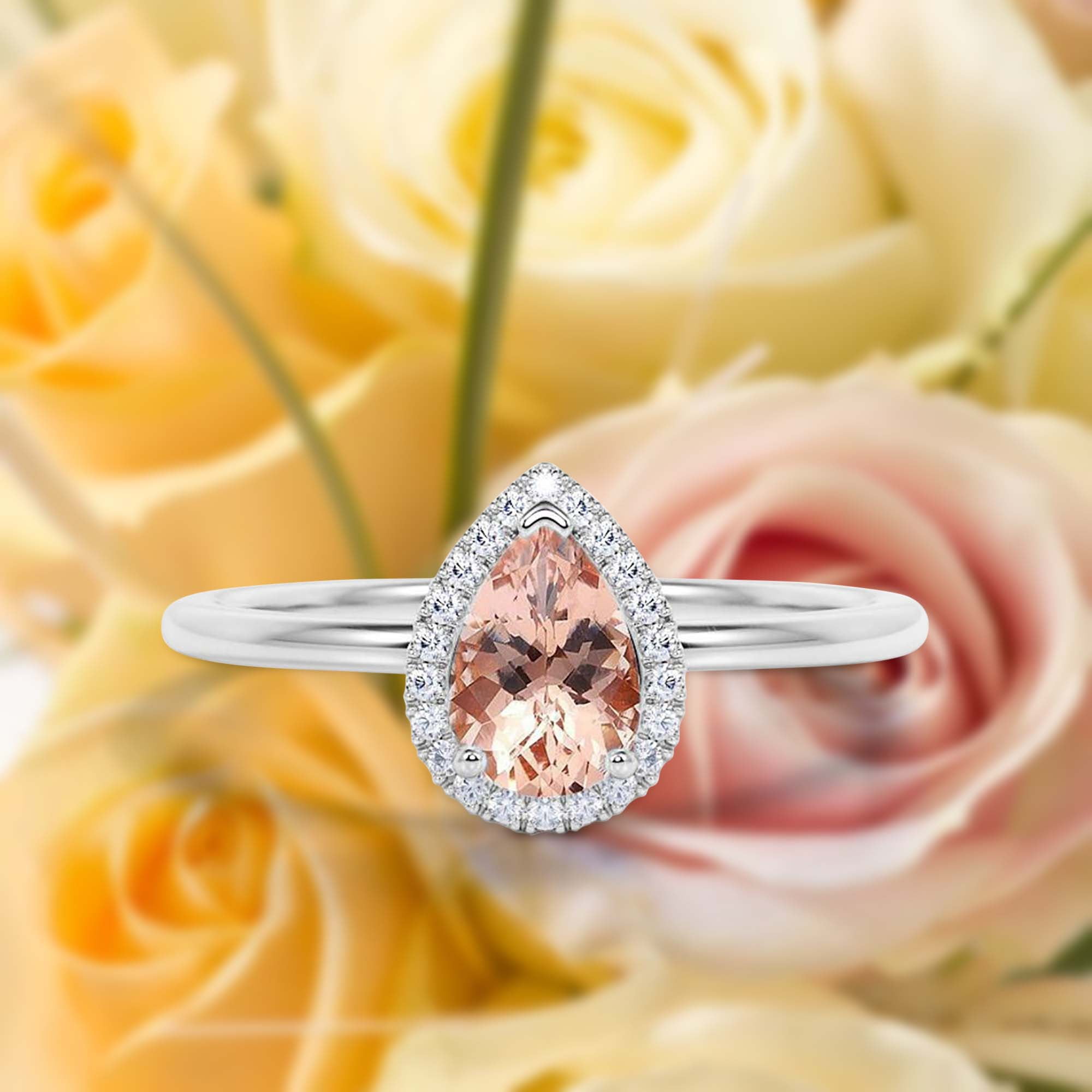 Affordable pear shaped shop engagement rings