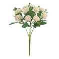 thumbnail image 1 of Beautiful Artificial Silk Flowers Bouquet for Wedding & Valentines - Real-Look Faux Flowers for Bridal Decor, Centerpieces, Party, Home, Office, 1 of 5