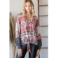thumbnail image 1 of Beautiful Aztec Print Long Sleeve Sweater, 1 of 5