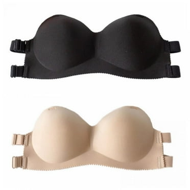Beautiful Back Strapless Bras for Women,2Pack
