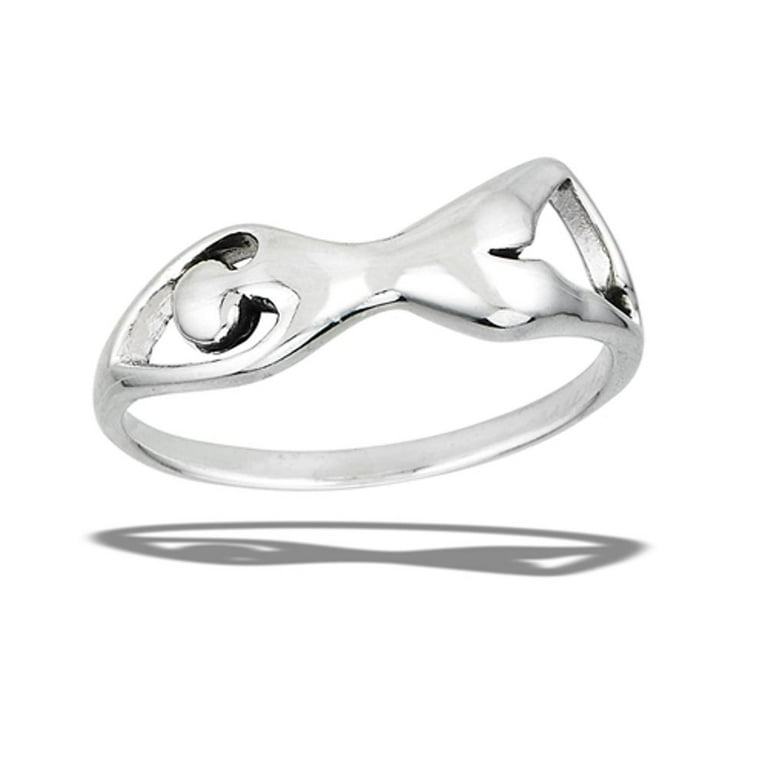 Sterling Silver ballet ring. Sterling Silver ballet ring.