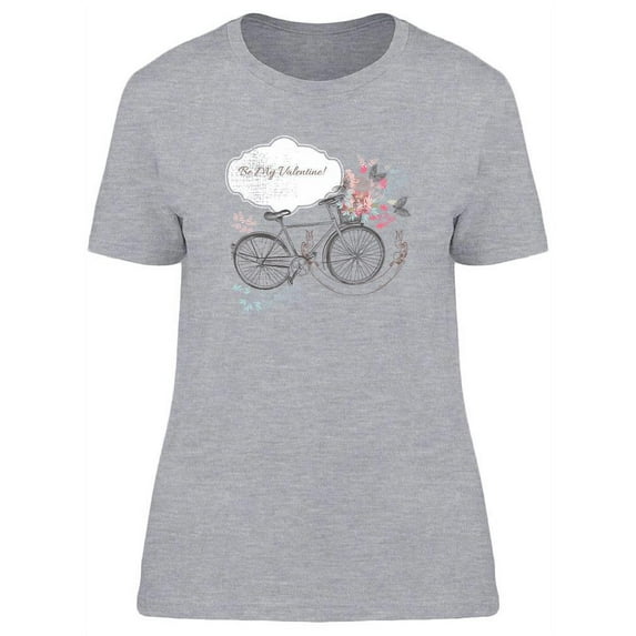 Beautiful Be My Valentine T-Shirt Women -Image by Shutterstock, Female Small