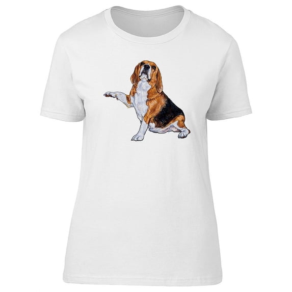Beautiful Beagle Dog Tee Women's -Image by Shutterstock