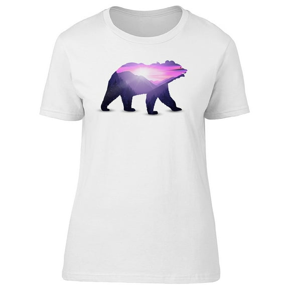 Beautiful Bear  T-Shirt Men -Image by Shutterstock, Male Small