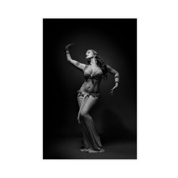 Beautiful Belly Dance Dancers, Dance Studio Decoration Posters for Living Room Decoration