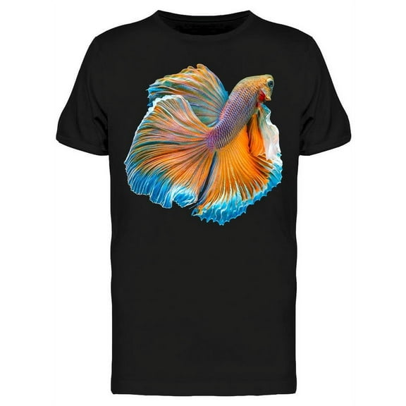 Beautiful Betta Fish T-Shirt Men -Image by Shutterstock, Male 3X-Large