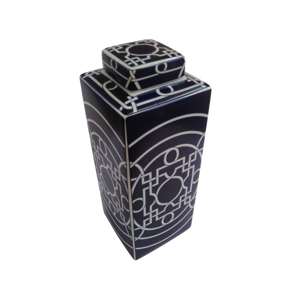 Jar Ceramic Glam Blue Wrens main image 1