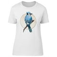 thumbnail image 1 of Beautiful Blue Jay Bird T-Shirt Women -Image by Shutterstock, Female Medium, 1 of 4
