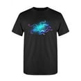 thumbnail image 1 of Beautiful Blue Octopus T-Shirt Women -Image by Shutterstock, Female Medium, 1 of 2