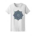 thumbnail image 1 of Beautiful Blue Vintage Ornament T-Shirt Women -Image by Shutterstock, Female Large, 1 of 2