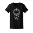 thumbnail image 1 of Beautiful Boho Style Mandala T-Shirt Women -Image by Shutterstock, Female Medium, 1 of 2