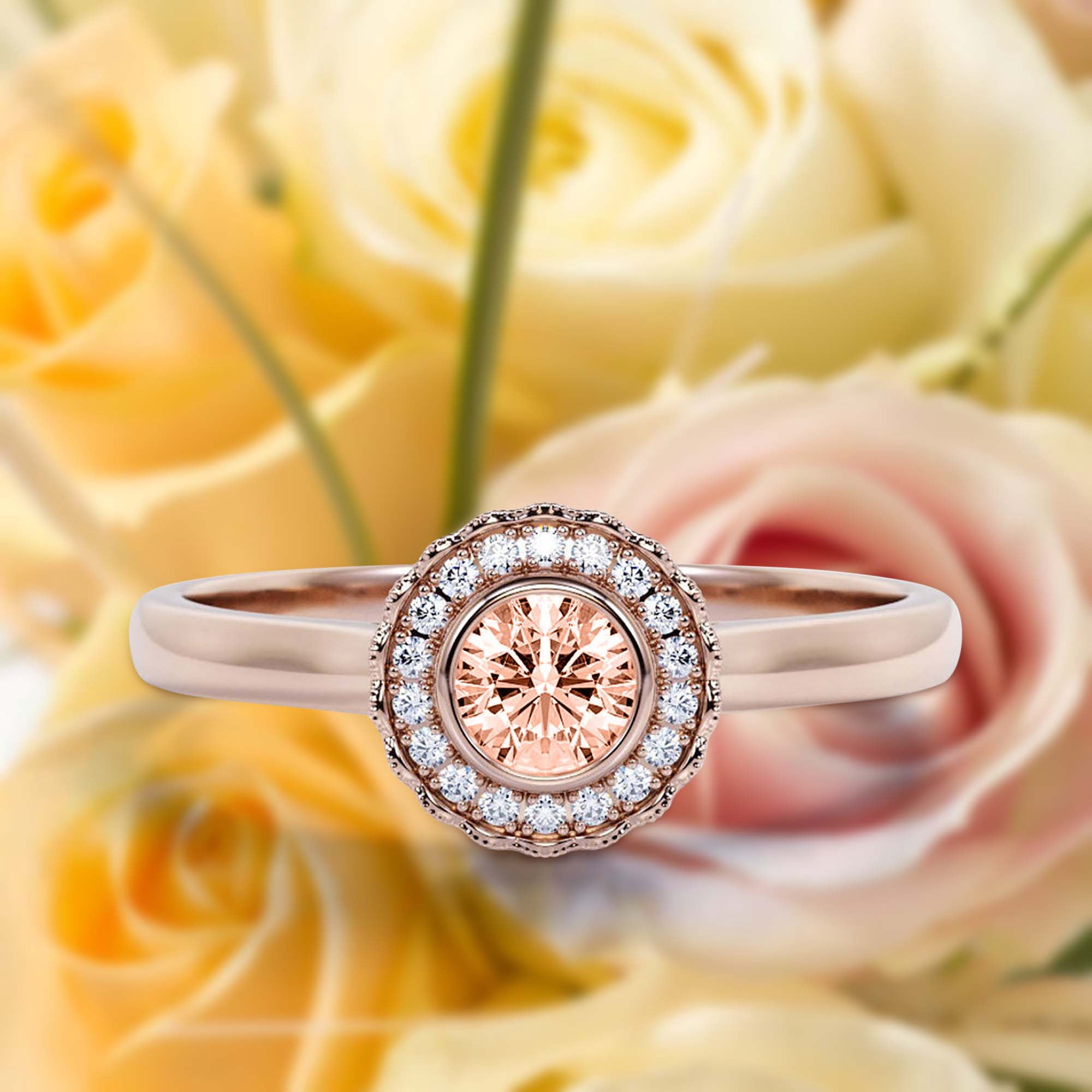 Elegant Beautiful Rose Gold Wedding Ring – Timeless Symbol of Love