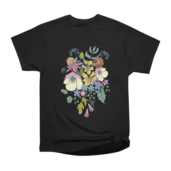 Beautiful Botanicals T-Shirt Tee Gift For Him Merch For Her Apparel For Friend