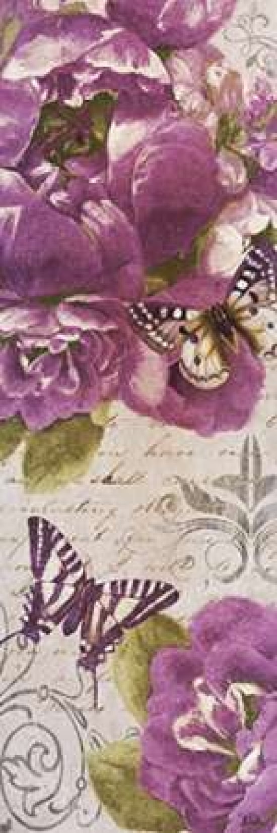 Beautiful Bouquet of Peonies Panel I Canvas Art - Patricia Pinto (12 x 36)