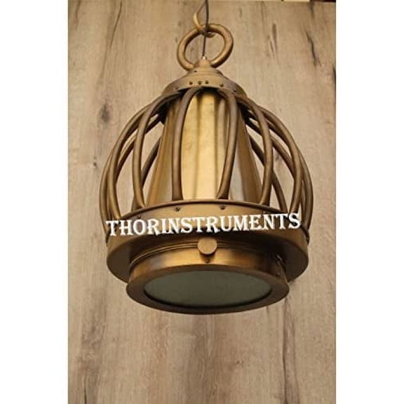 Beautiful Brass Nautical Pendant Lamp Hanging Ceiling Light lamp Home Decor BY THORINSTRUMENTS