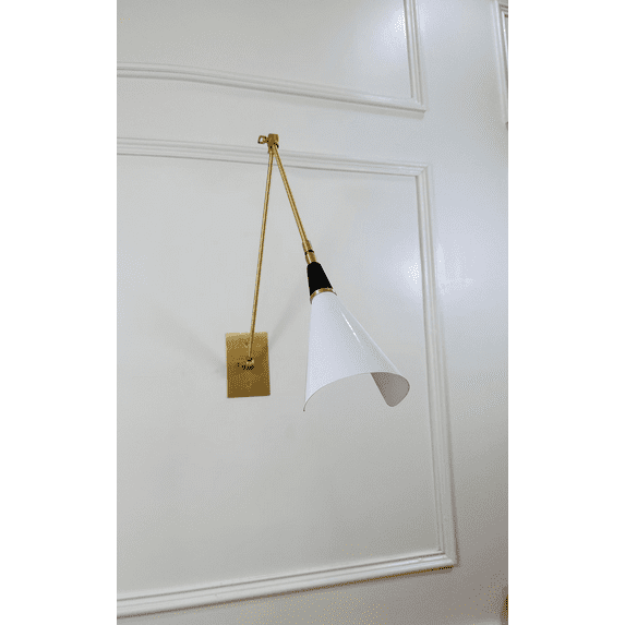 Beautiful Brass Wall Scone Modern Handmade Vintage Brass Wall Lamp Mid Century Brass Wall Light Fixture