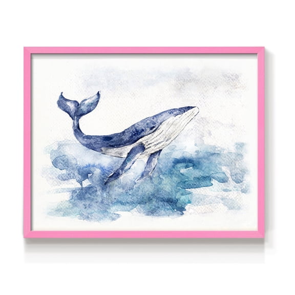 Beautiful Breach by Sally Swatland - Restickable Framed Giclée Print