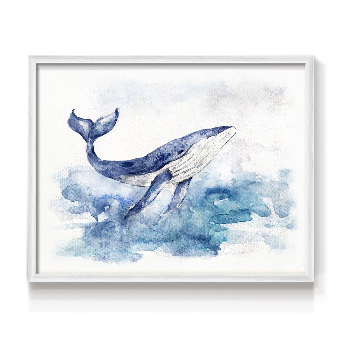 Beautiful Breach by Sally Swatland - Restickable Framed Giclée Print