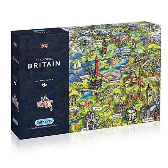 Beautiful Britain 1000 piece Jigsaw Puzzle
