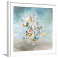 thumbnail image 1 of Art.com Beautiful Butterflies Art Print by Danhui Nai, White Frame Wall Art, 29" x 29", 1 of 5