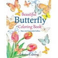 thumbnail image 1 of Beautiful Butterfly Coloring Book: New and Expanded Edition, (Paperback), 1 of 1