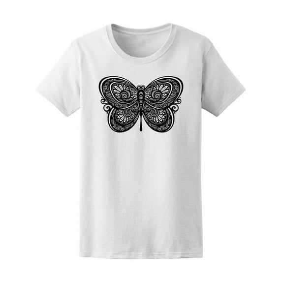 Beautiful Butterfly, Exotic Insect T-Shirt Women -Image by Shutterstock, Female Small