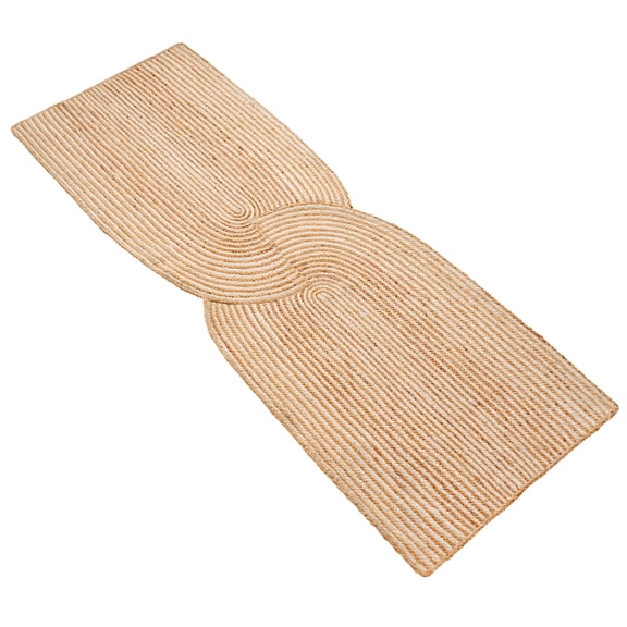 Beautiful Natural Braided Jute Indoor Scatter Rug by Drew Barrymore