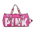 thumbnail image 1 of Beautiful By Pinky Women 10" Travel Gym Duffel Bag, Pink, 1 of 4